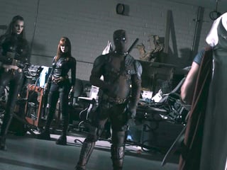 “Honestly, I expect a skeleton penis or something!” – Deadpool parody with Elena Koshka & Lacy Lennon