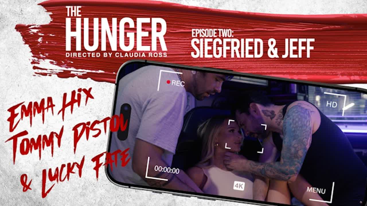 Emma Hix Begs Inked Studs to Double penetration Her in Ink Shop Threesome